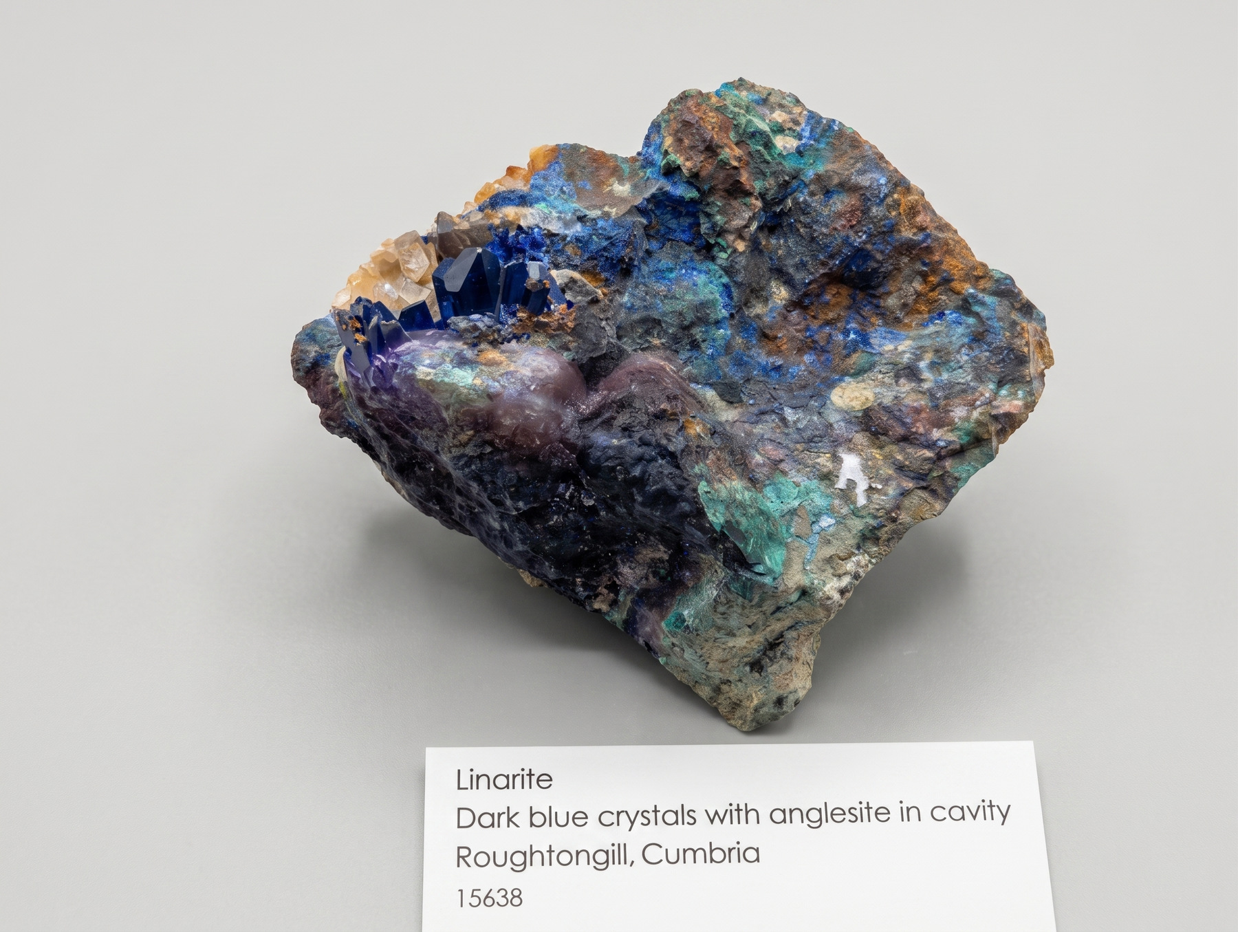 Roughtongill, Linarite
